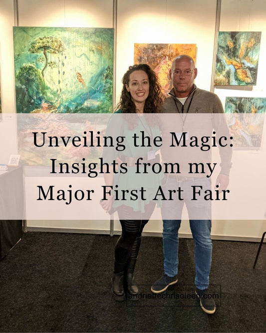 Unveiling the Magic: Insights from my Major First Art Fair