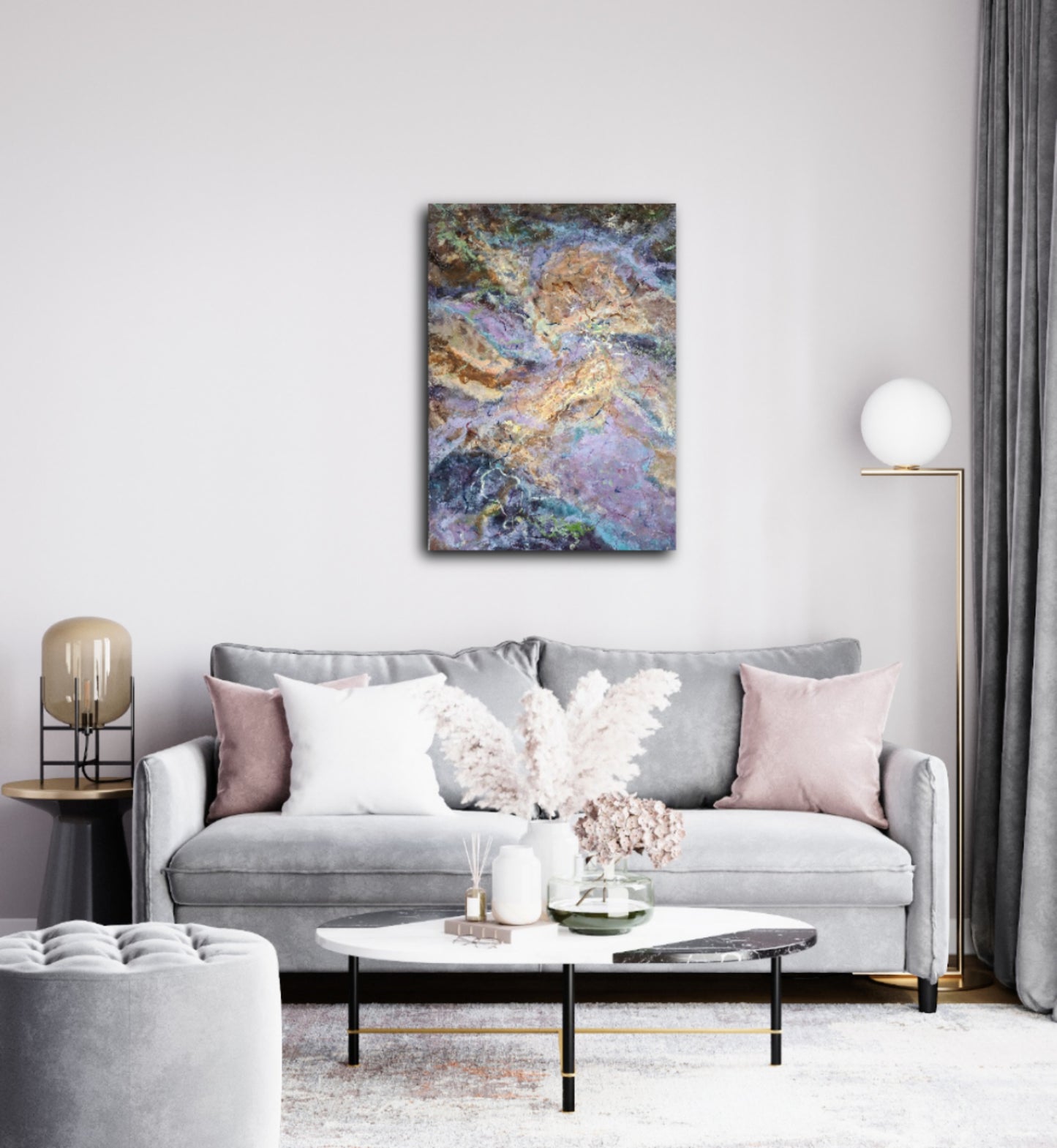 SOMETHING IN THE AIR | 50X70CM | CANVAS