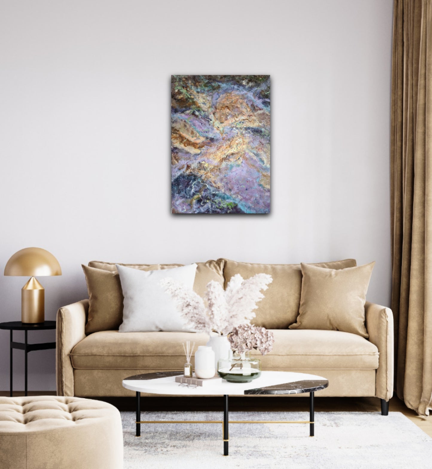 SOMETHING IN THE AIR | 50X70CM | CANVAS