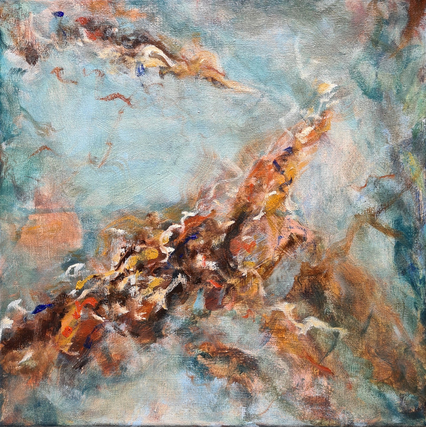 WHISPERING WIND | 30X30CM | CANVAS