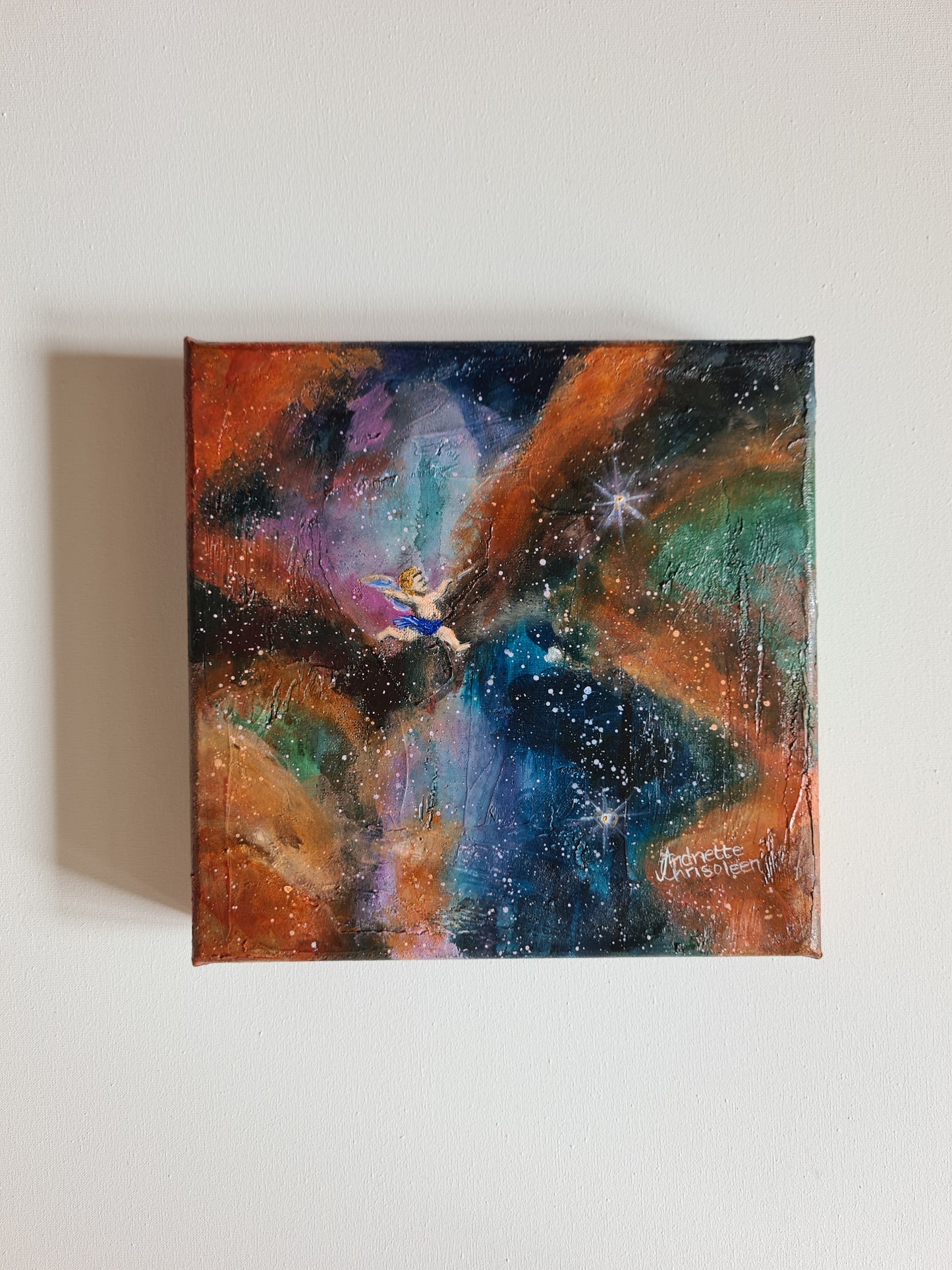 LEAP OF FAITH | 20X20CM | CANVAS