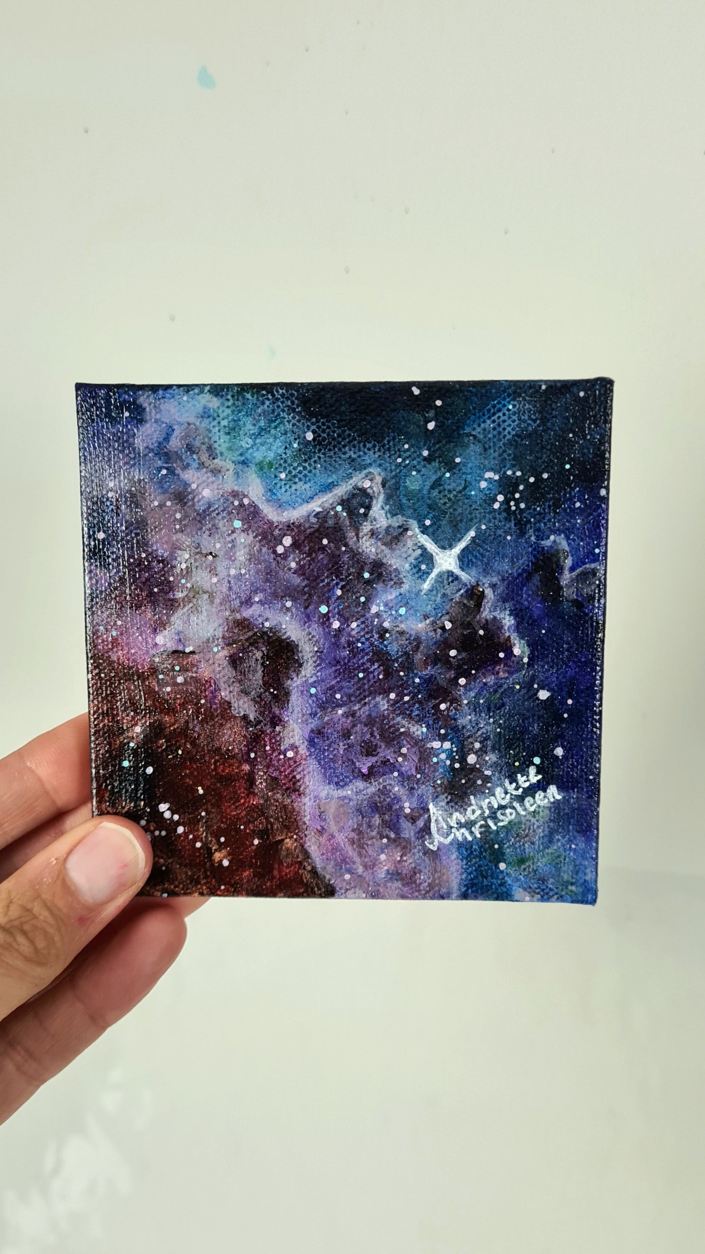 MINI PAINTINGS INSPIRED BY PLANETS