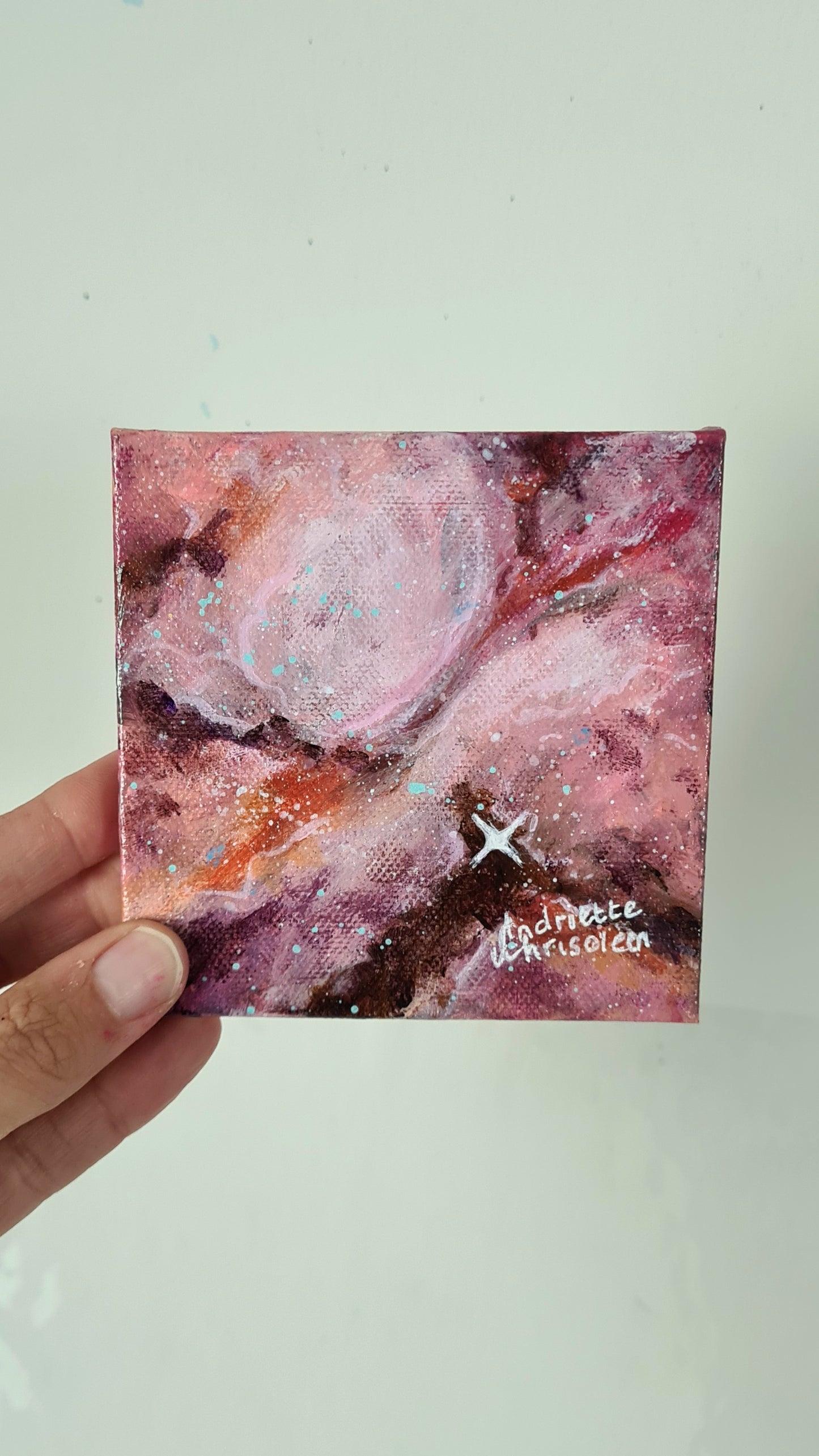 MINI PAINTINGS INSPIRED BY PLANETS