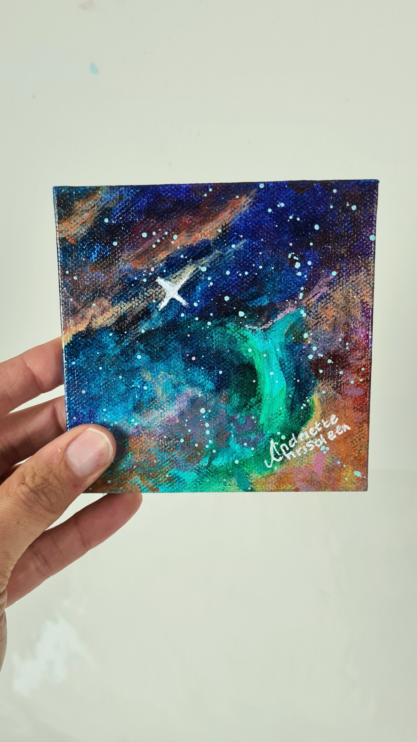 MINI PAINTINGS INSPIRED BY PLANETS