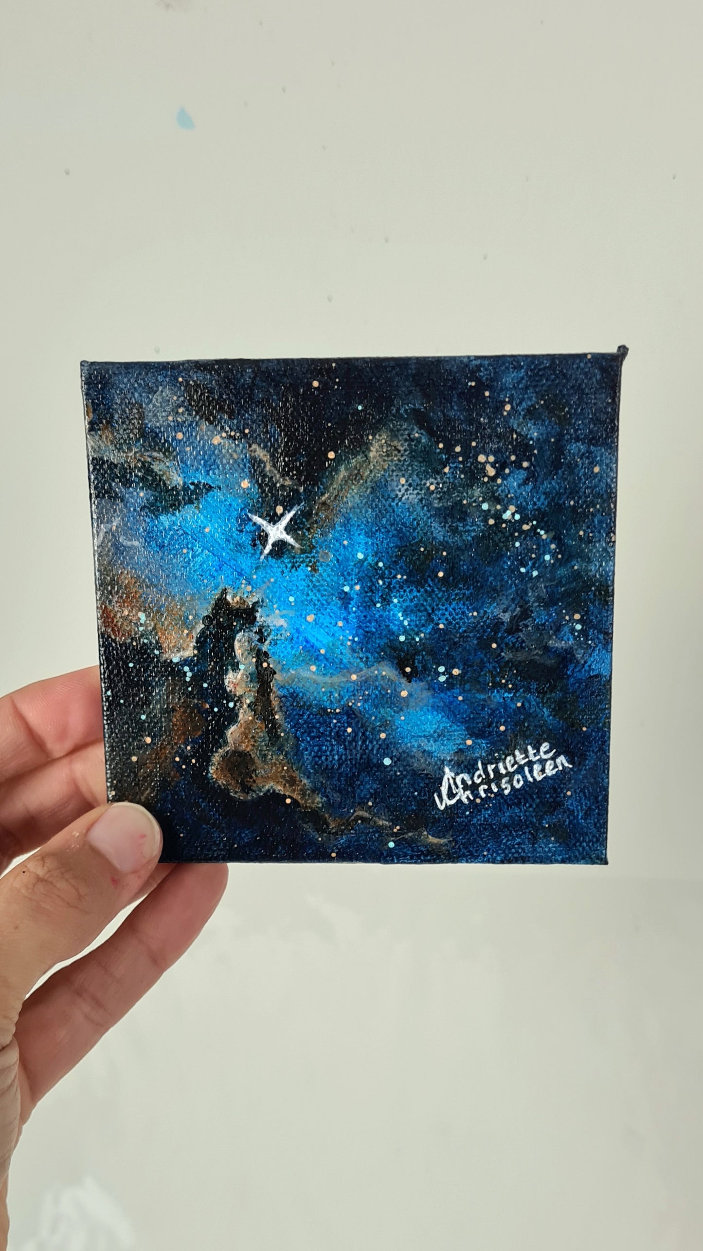 MINI PAINTINGS INSPIRED BY PLANETS