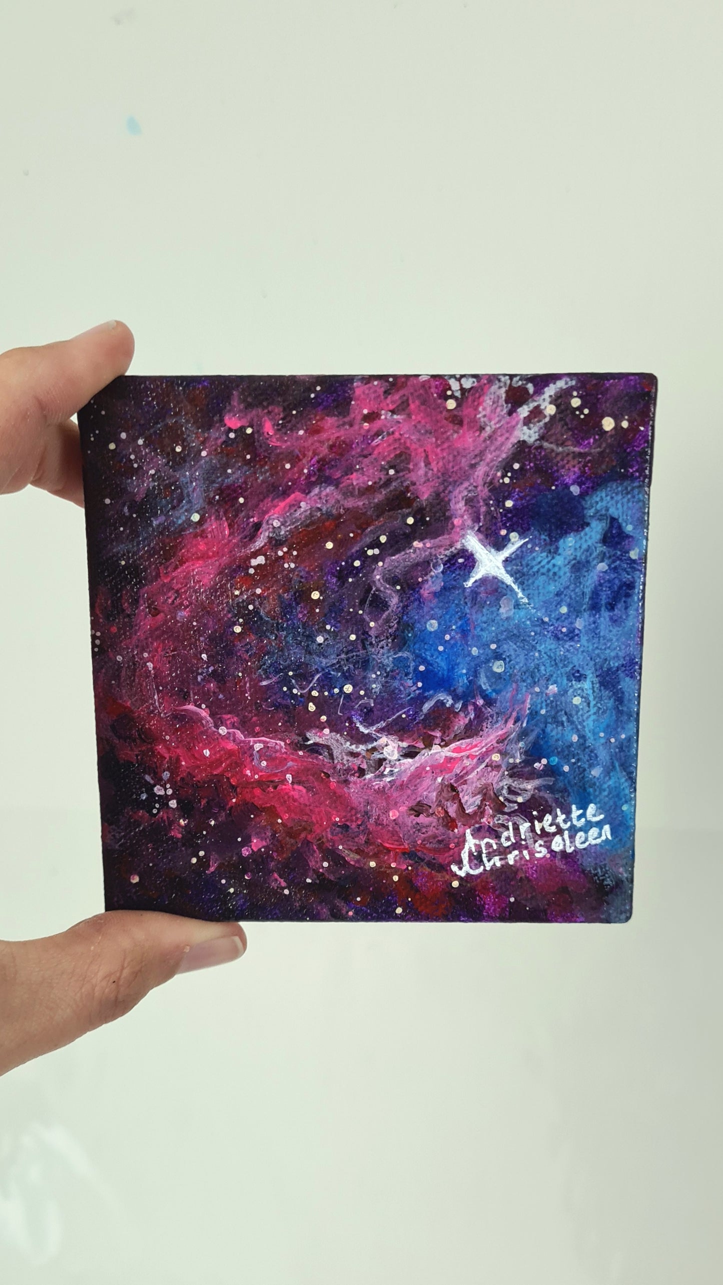 MINI PAINTINGS INSPIRED BY PLANETS