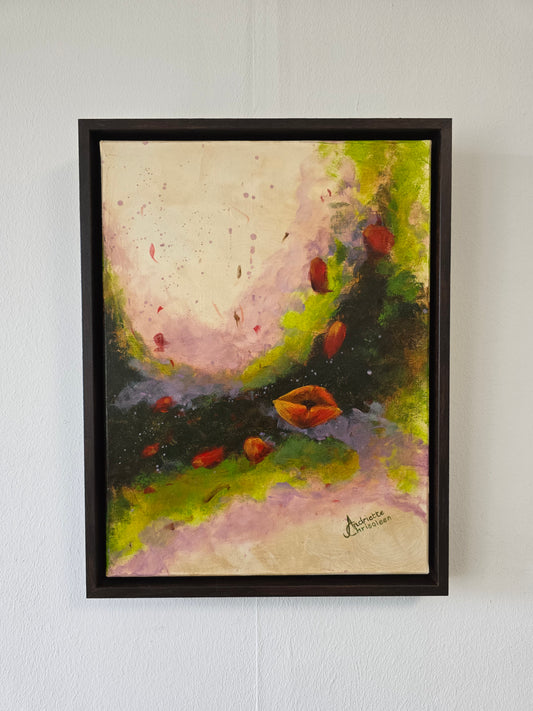 CELESTIAL POPPIES | 30X40CM | FRAMED CANVAS