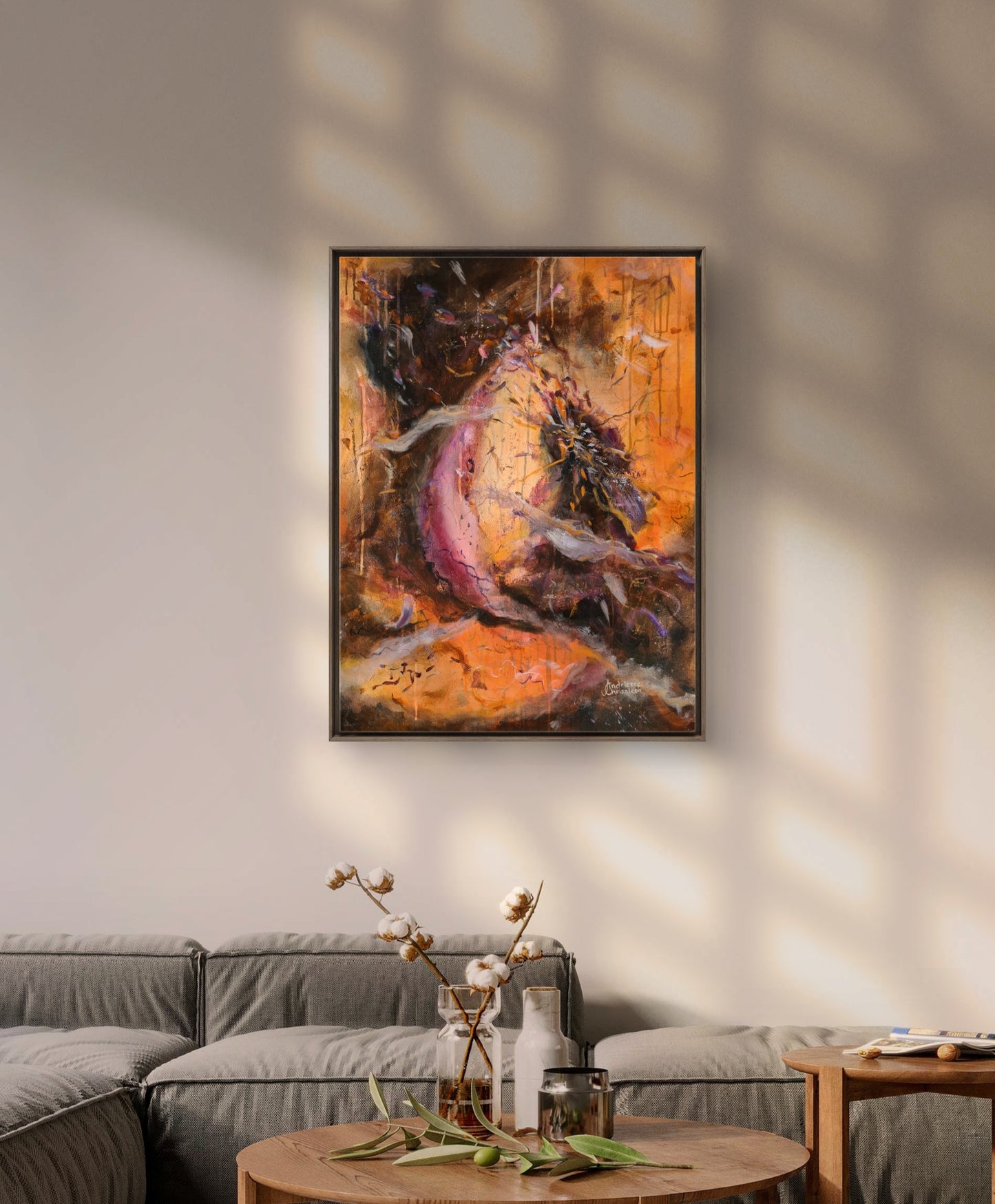 BURNING PASSION | 60X80CM | CANVAS