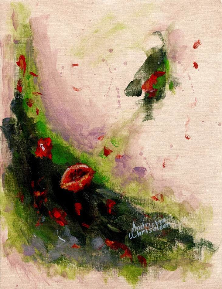 BLOOMS ON PAPER - 25 x 32 CM