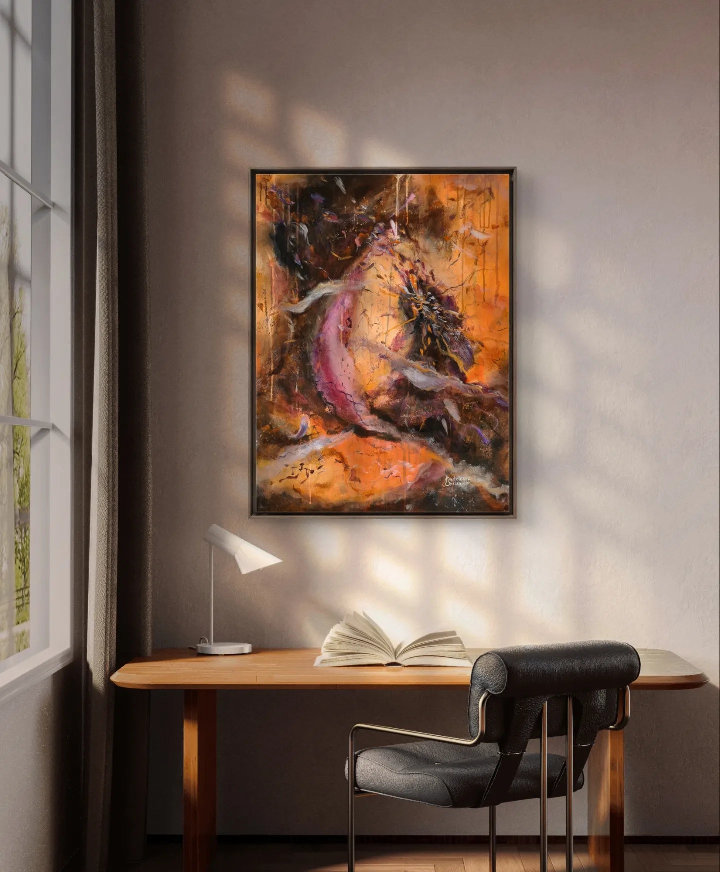 BURNING PASSION | 60X80CM | CANVAS