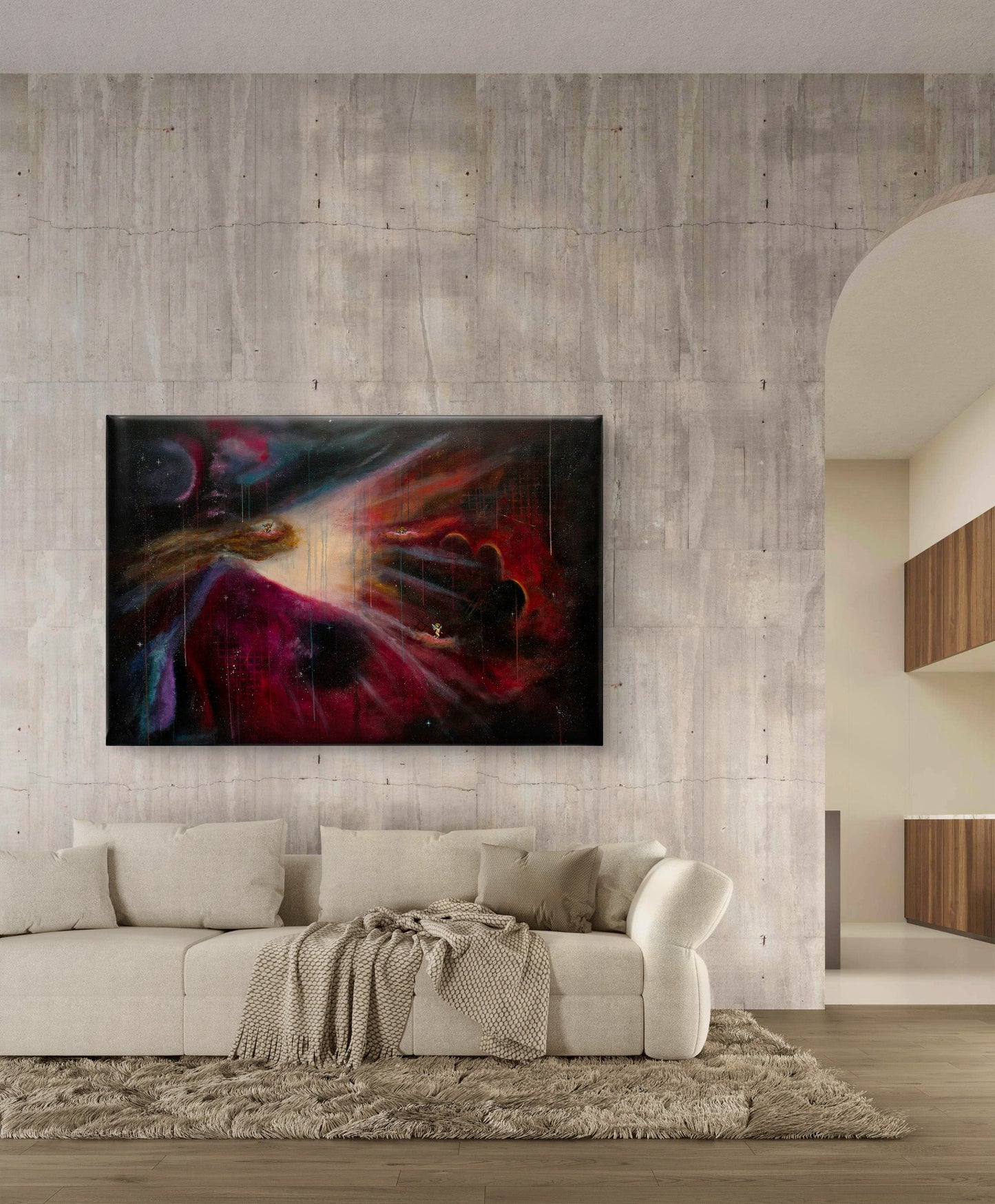 SECRETS OF ORION | 100X150CM | CANVAS