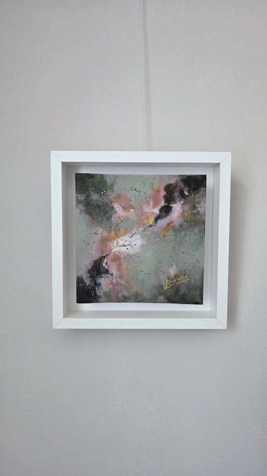 THE GENTLE BIND | 20X20CM | FRAMED CANVAS BOARD