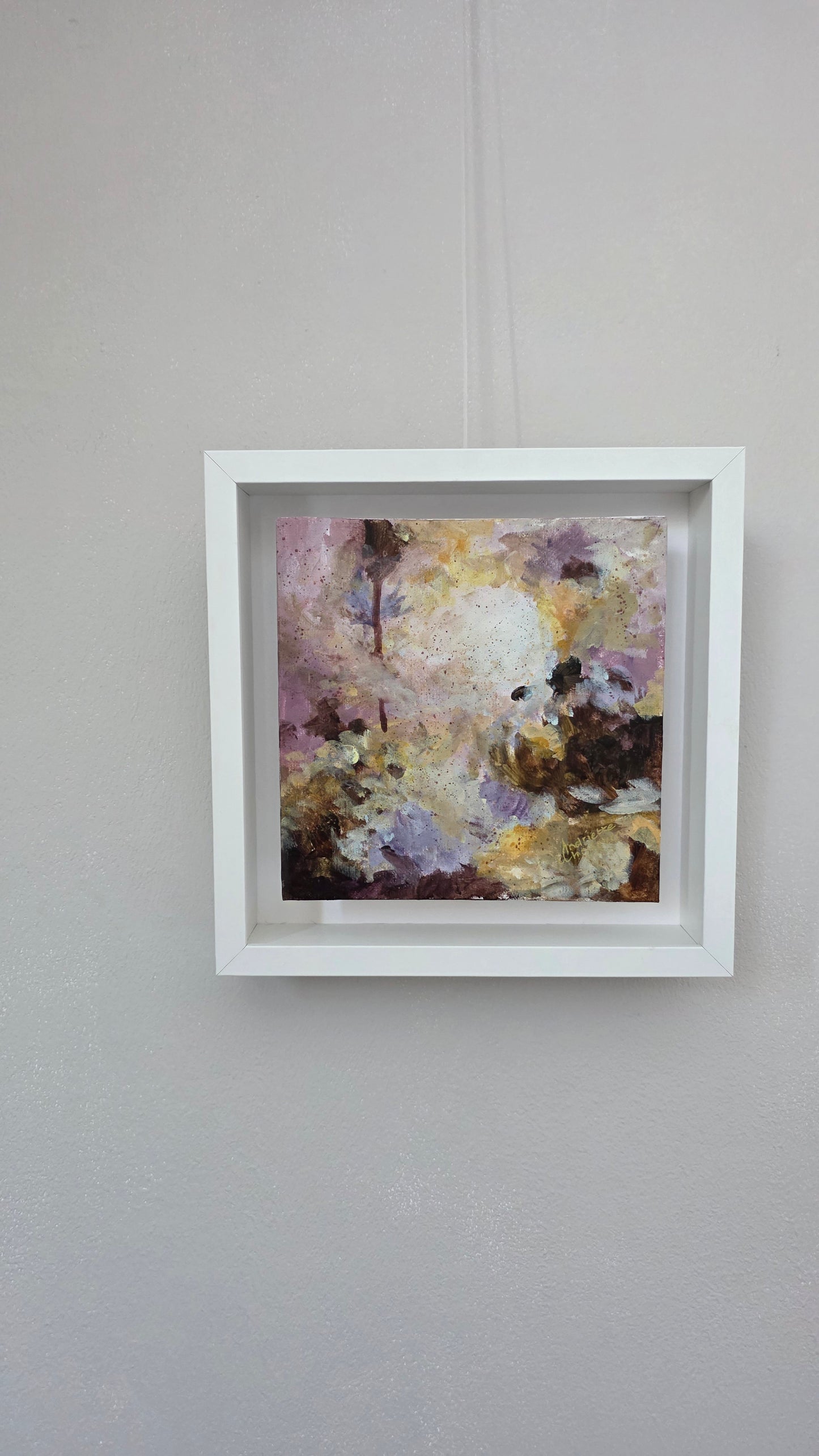 SUN-DRENCHED | 20X20CM | FRAMED CANVAS BOARD