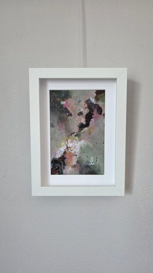 DEEP FOREST ECHO | 10X15CM | FRAMED PAPER