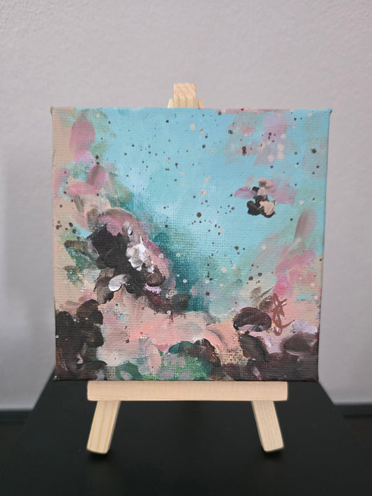 URBAN BLOOM | 10X10CM | CANVAS