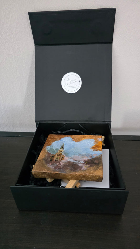 DELFT PETITE I | 10X10CM | CANVAS