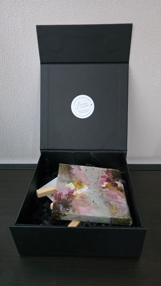 MOSS AND MOONLIGHT | 10X10CM | CANVAS