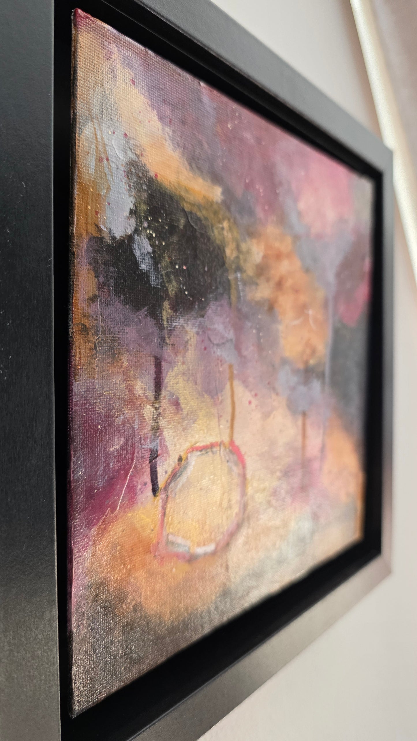 AFTERFLOW | 20X20CM | FRAMED CANVAS BOARD