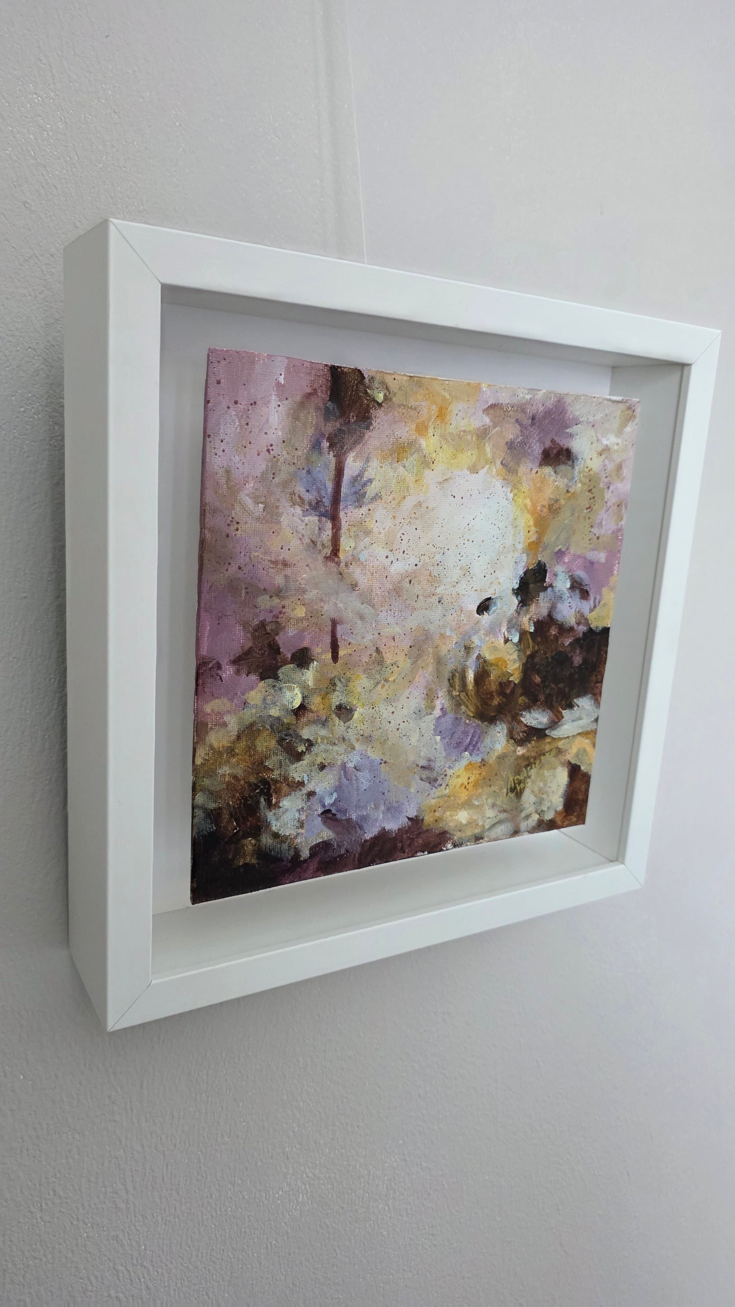 SUN-DRENCHED | 20X20CM | FRAMED CANVAS BOARD