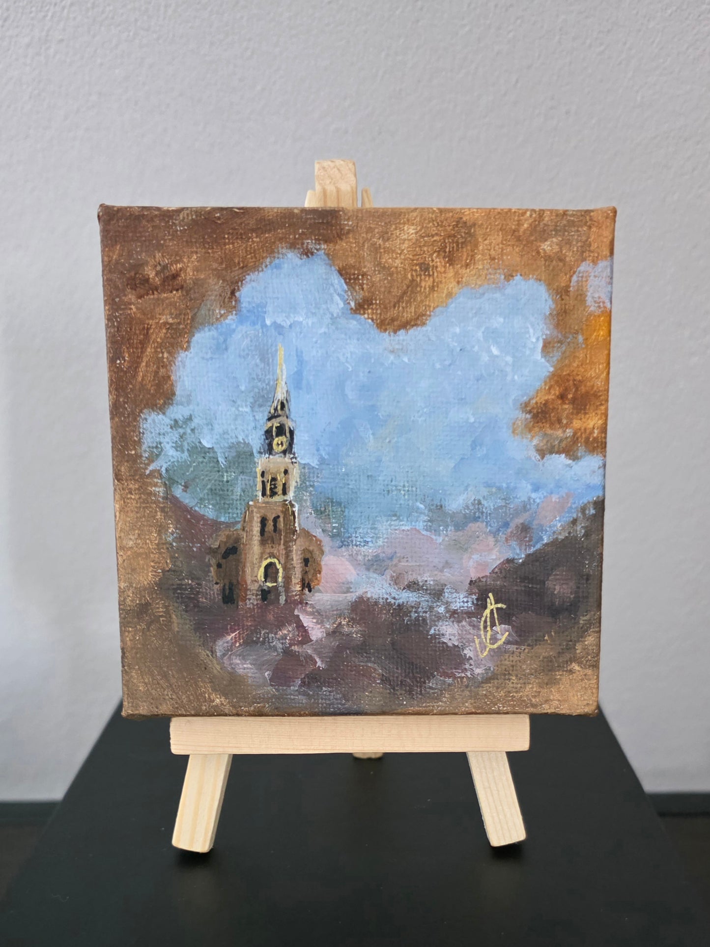 DELFT PETITE I | 10X10CM | CANVAS