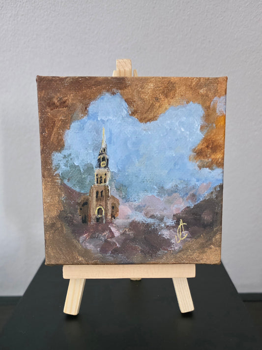 DELFT PETITE I | 10X10CM | CANVAS
