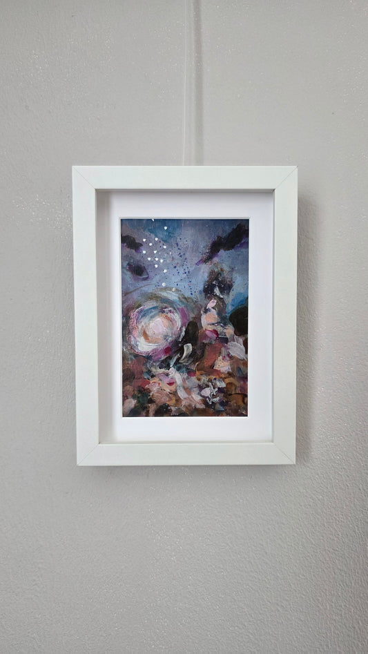 COSMIC DUST | 10X15CM | FRAMED PAPER