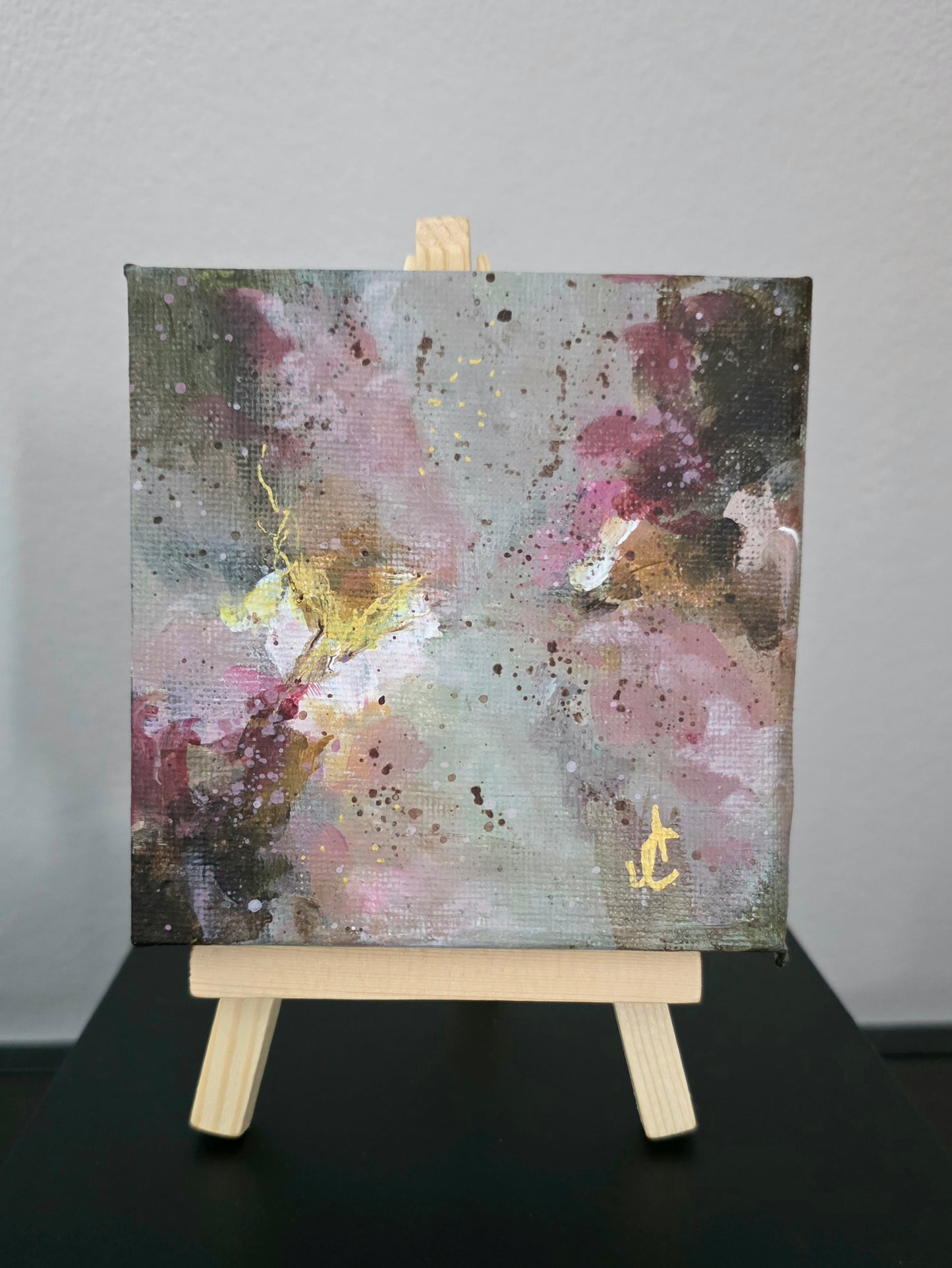 MOSS AND MOONLIGHT | 10X10CM | CANVAS